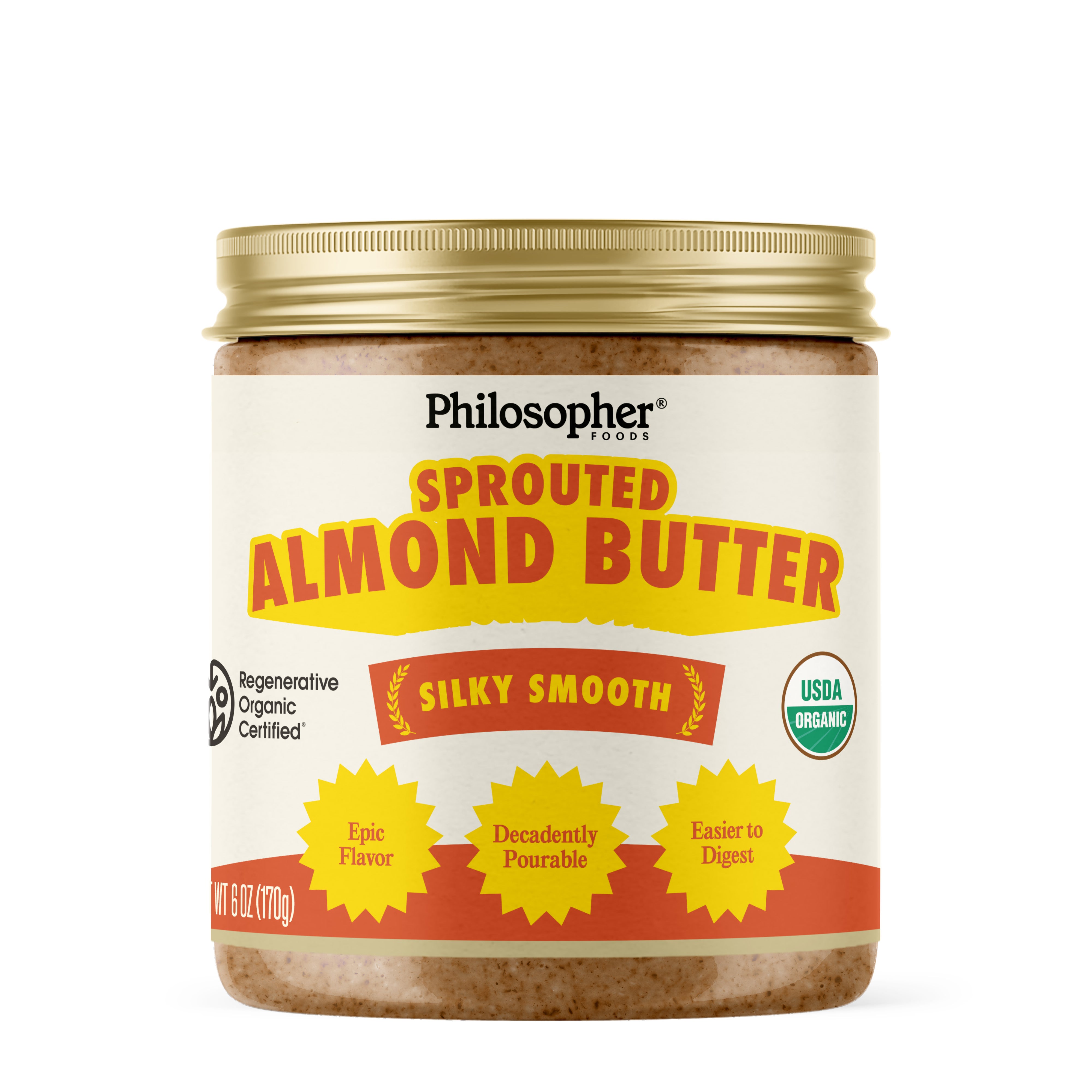 Silky Smooth Sprouted Almond Butter