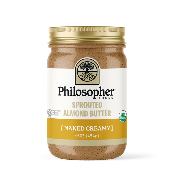 Naked Creamy Sprouted Almond Butter