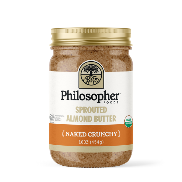 Naked Crunchy Sprouted Almond Butter