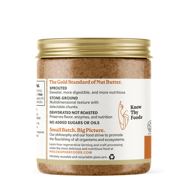 Naked Crunchy Sprouted Almond Butter