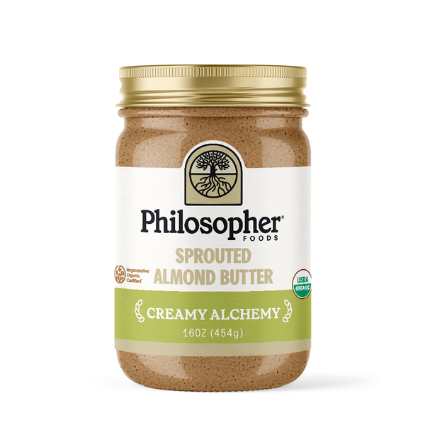 Image of 16 oz jar of Creamy Alchemy flavor. See: 6 ounce jar alt text; same text as that product 