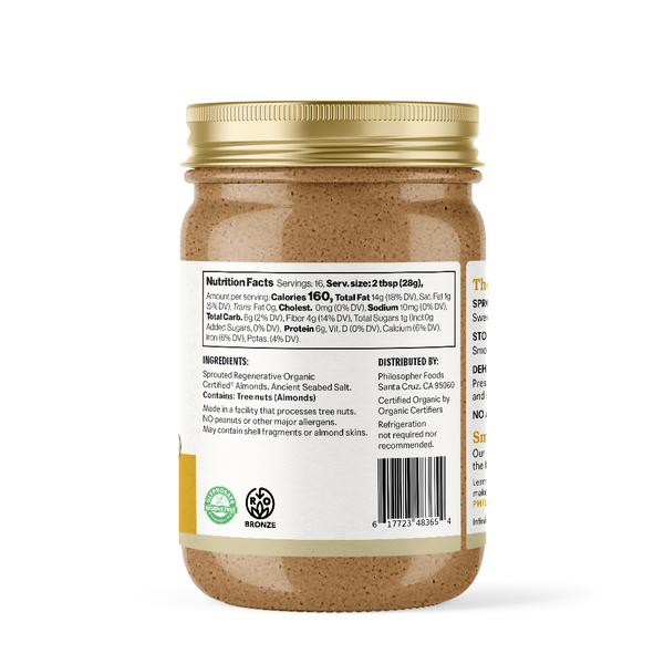 Naked Creamy Sprouted Almond Butter